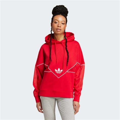 adidas hoodie red uk.